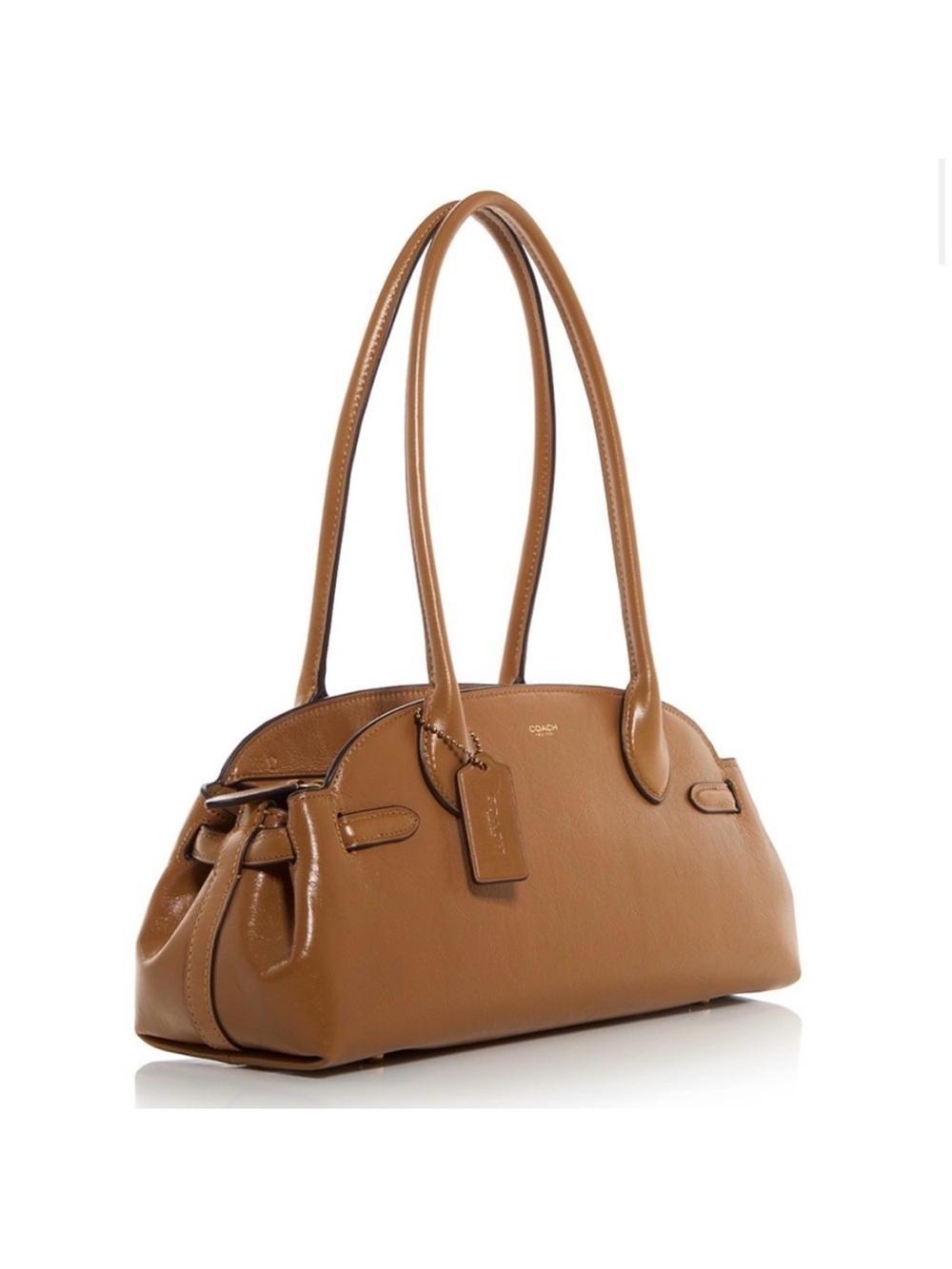 NWOT Coach Empire Carryall 34 Shoulder Bag in Honey Brown